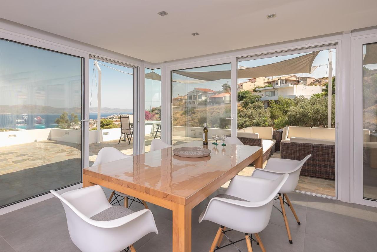Villa Luna Private Heated Hydro Pool Bbq Beach 4Min Αγία Μαρίνα Μικρολίμανου Εξωτερικό φωτογραφία